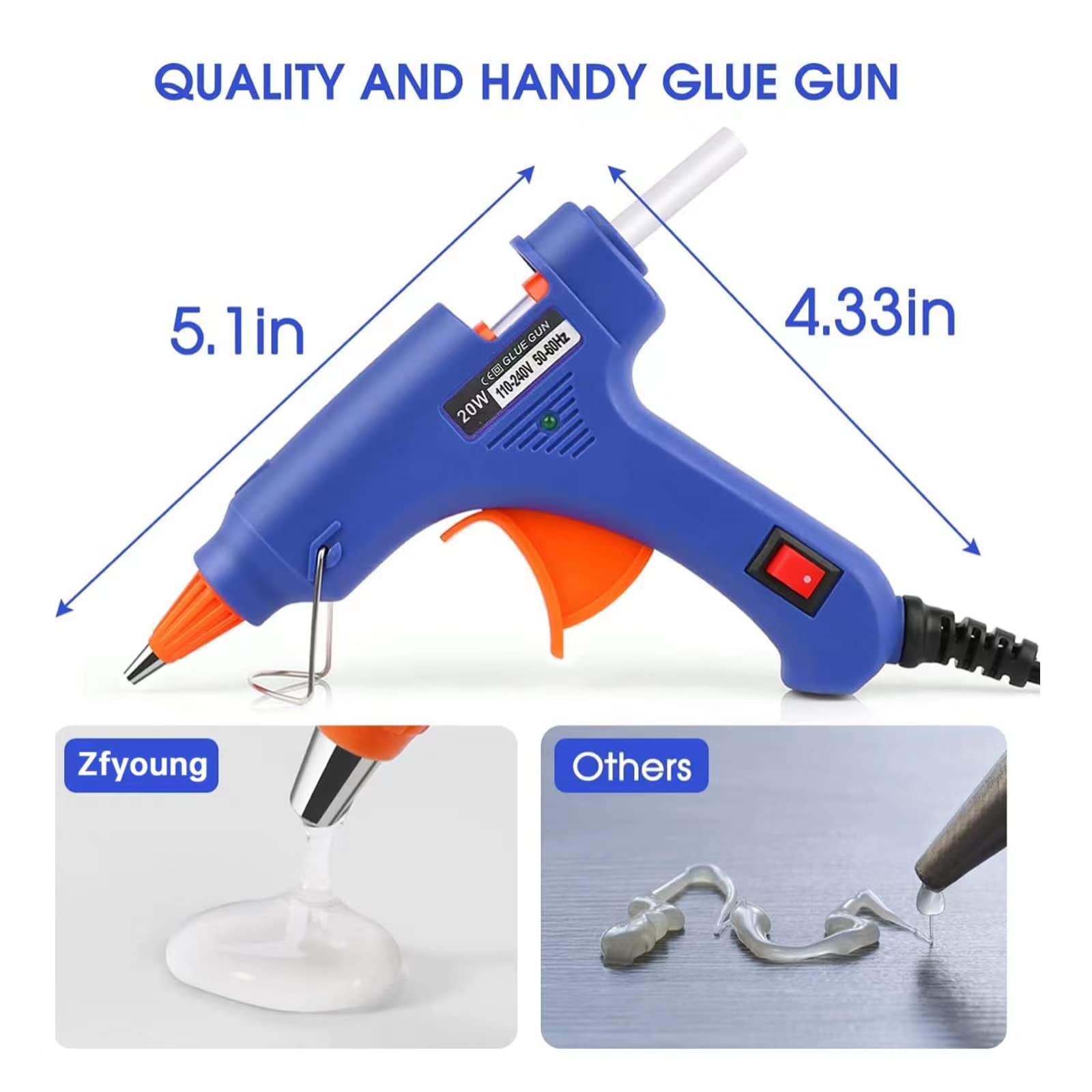 Pistola de Cola Quente 20W par - Heat Gun Small avaliação e preço